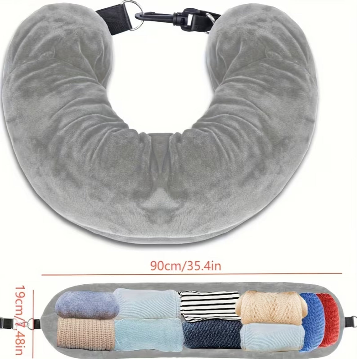 Fillable Travel Pillow